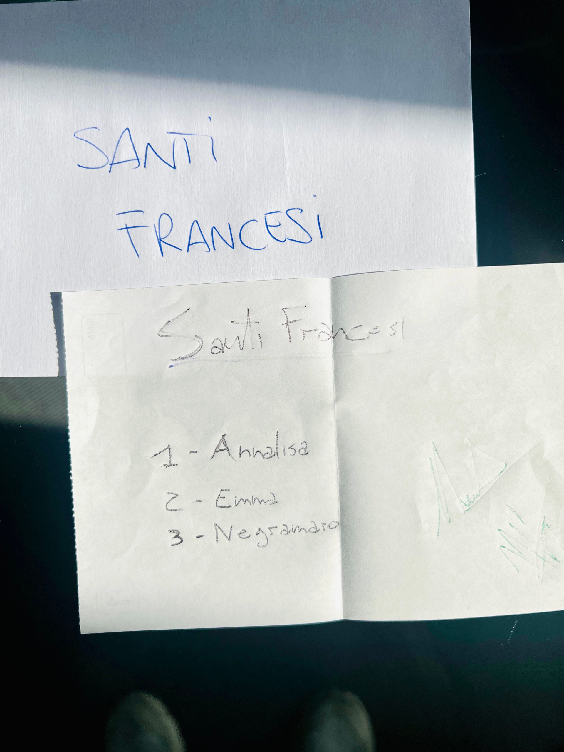 santi francesi buste sanremo